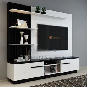Tv Stands ግድግዳ ላይ የሚለጠፉ ቲቪ ስታንዶች