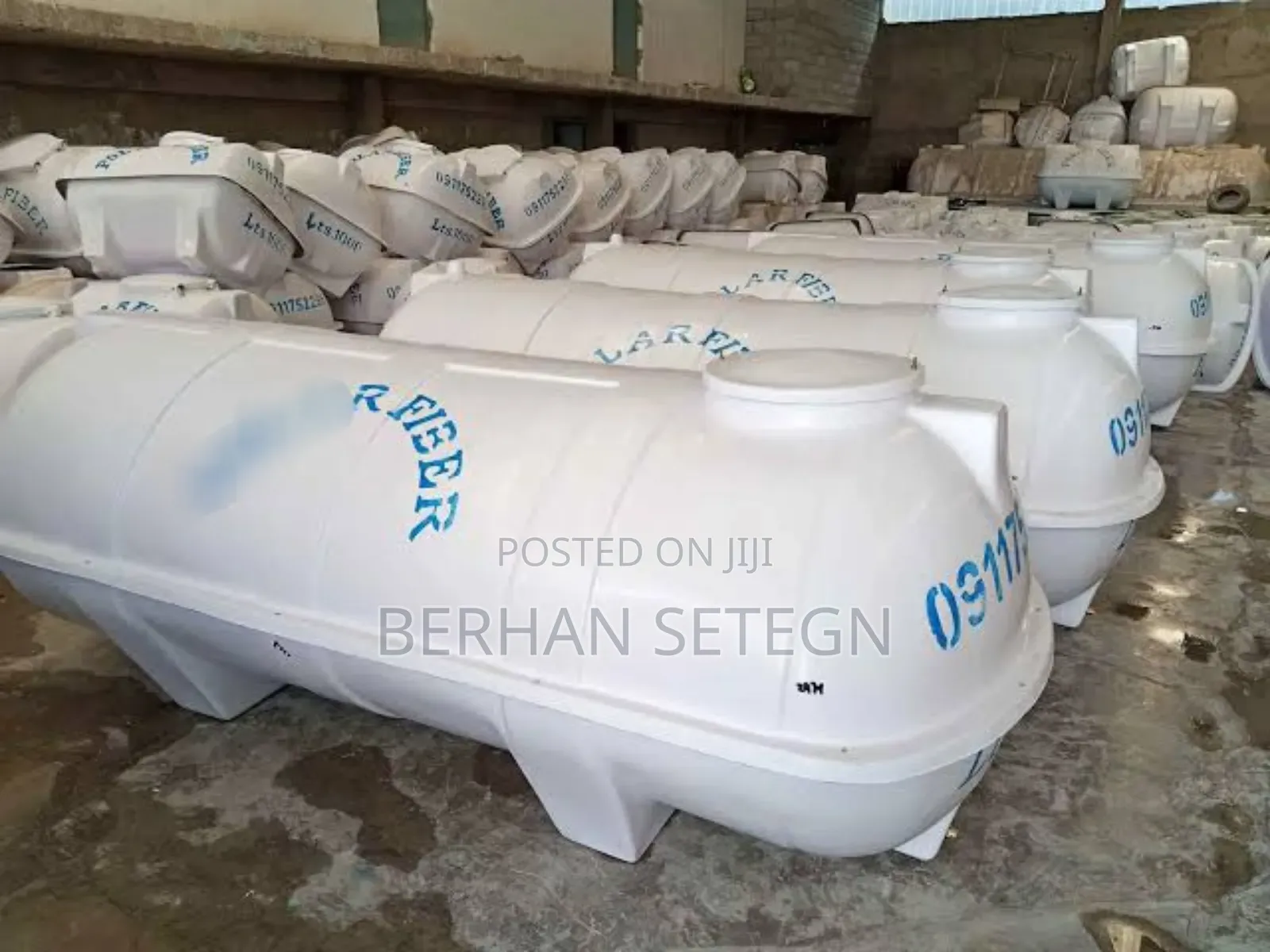 Polar Fiber Water Tanker የውሀ ታንከር ሮቶ