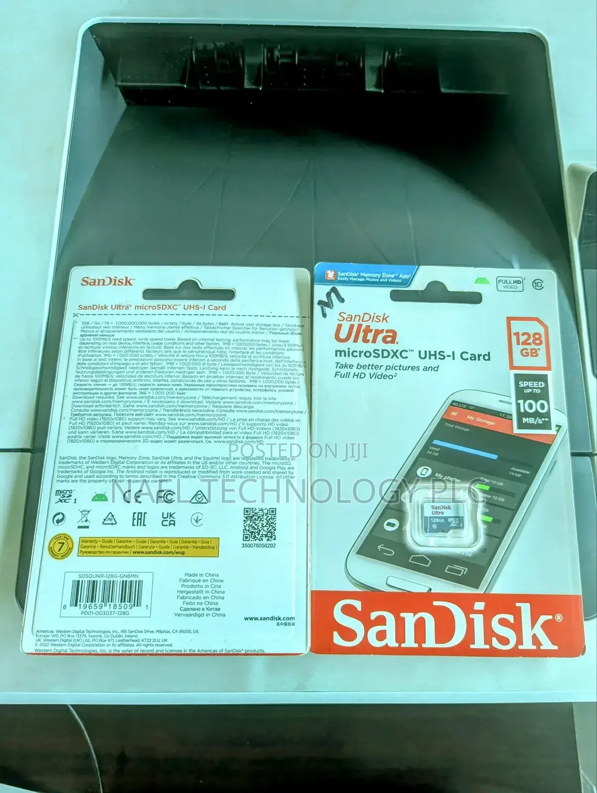 128gb Memory Card, 100mb/S, Original