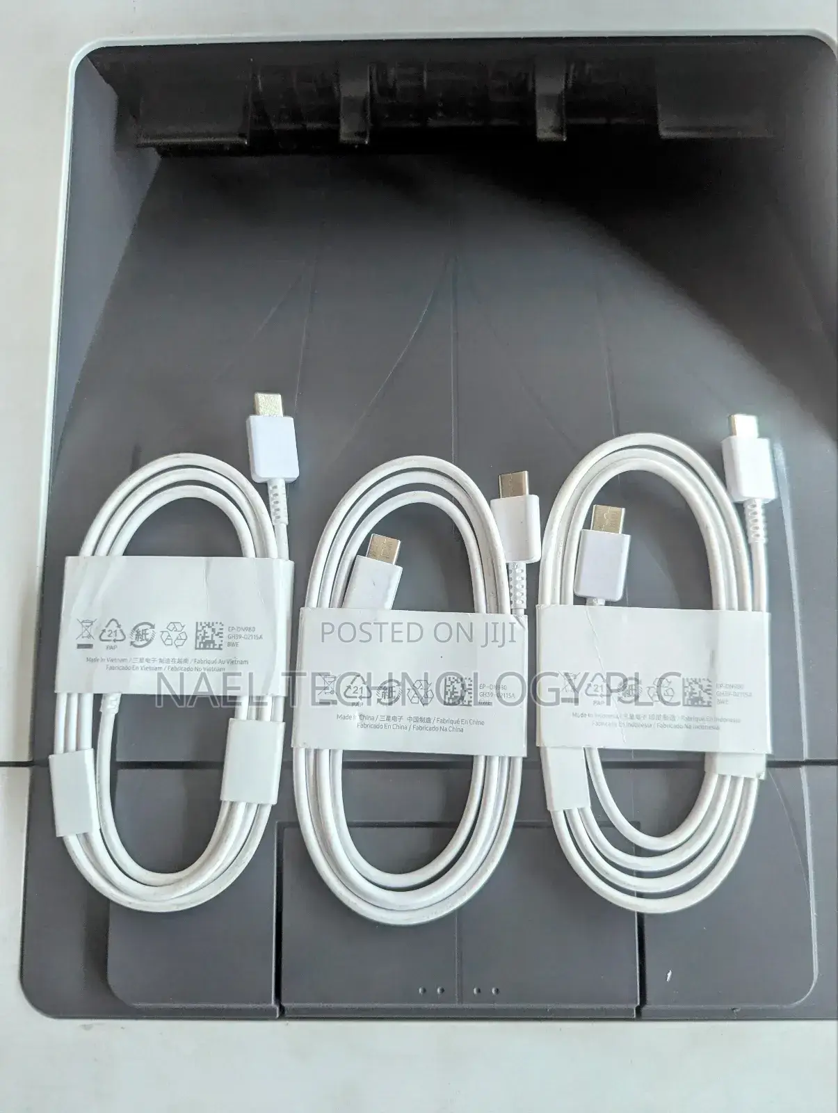 C-to-C Cable, Original on Both Ends, Made in Vietnam.