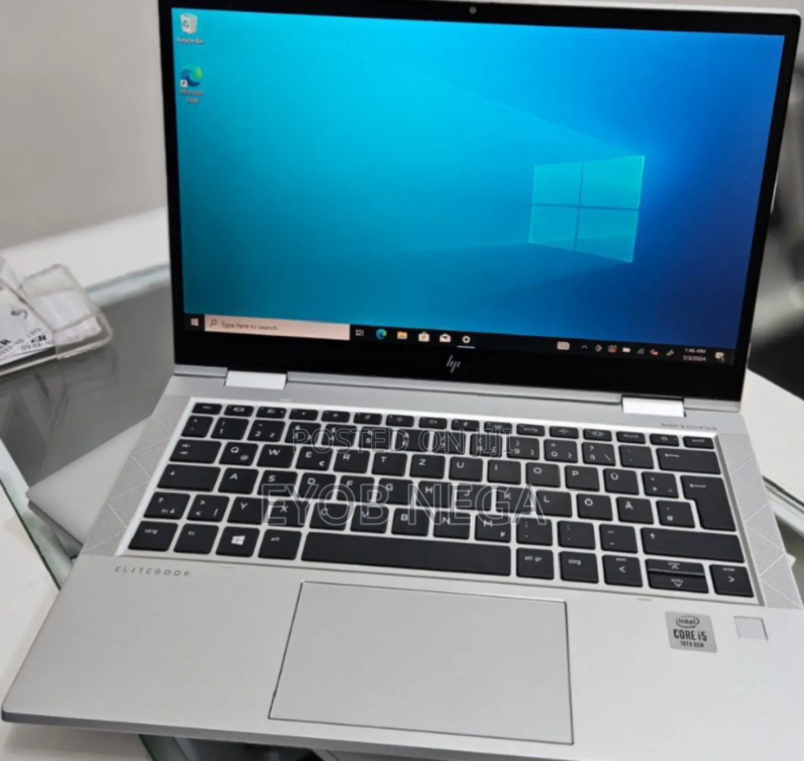 New Laptop HP EliteBook X360 1030 G7 16GB Intel Core I5 SSD 512GB