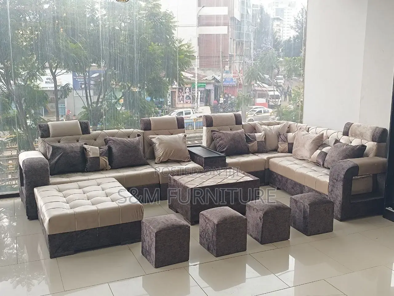 Full Package U Shape Sofa