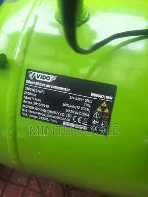 Vido 100L Silent Compresor