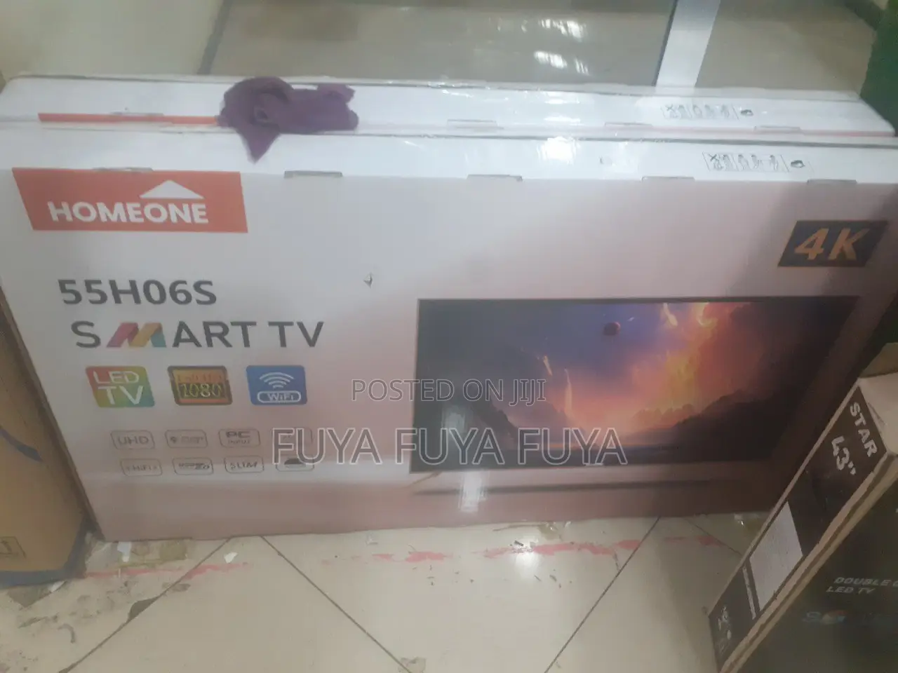 Homeone 50 Inchi Double Glass Smart 2025 Tv
