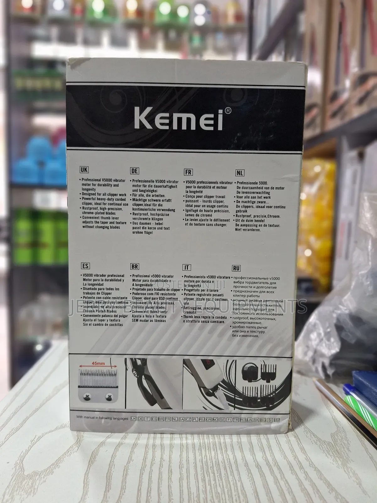 Kemei Professional Hair Clipper- Km 809a