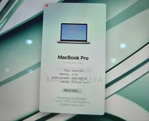 New Laptop Apple MacBook Pro 8GB Apple M2 SSD 256GB