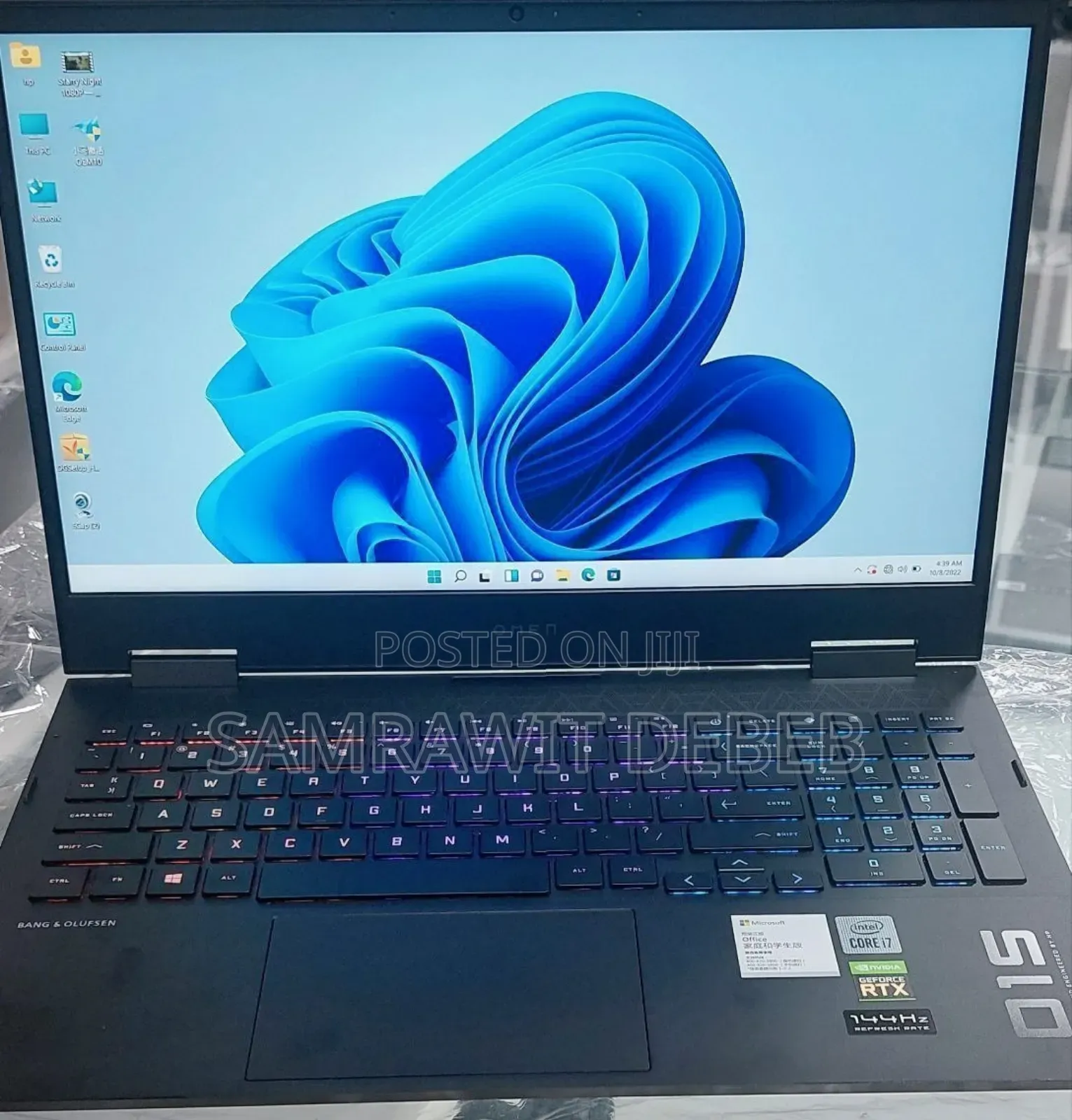 New Laptop HP Omen 15 16GB Intel Core I7 SSD 1T