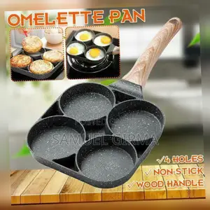 4 in 1 Mini Marble Pan አራት በአንድ የማርብል መጥበሻ 