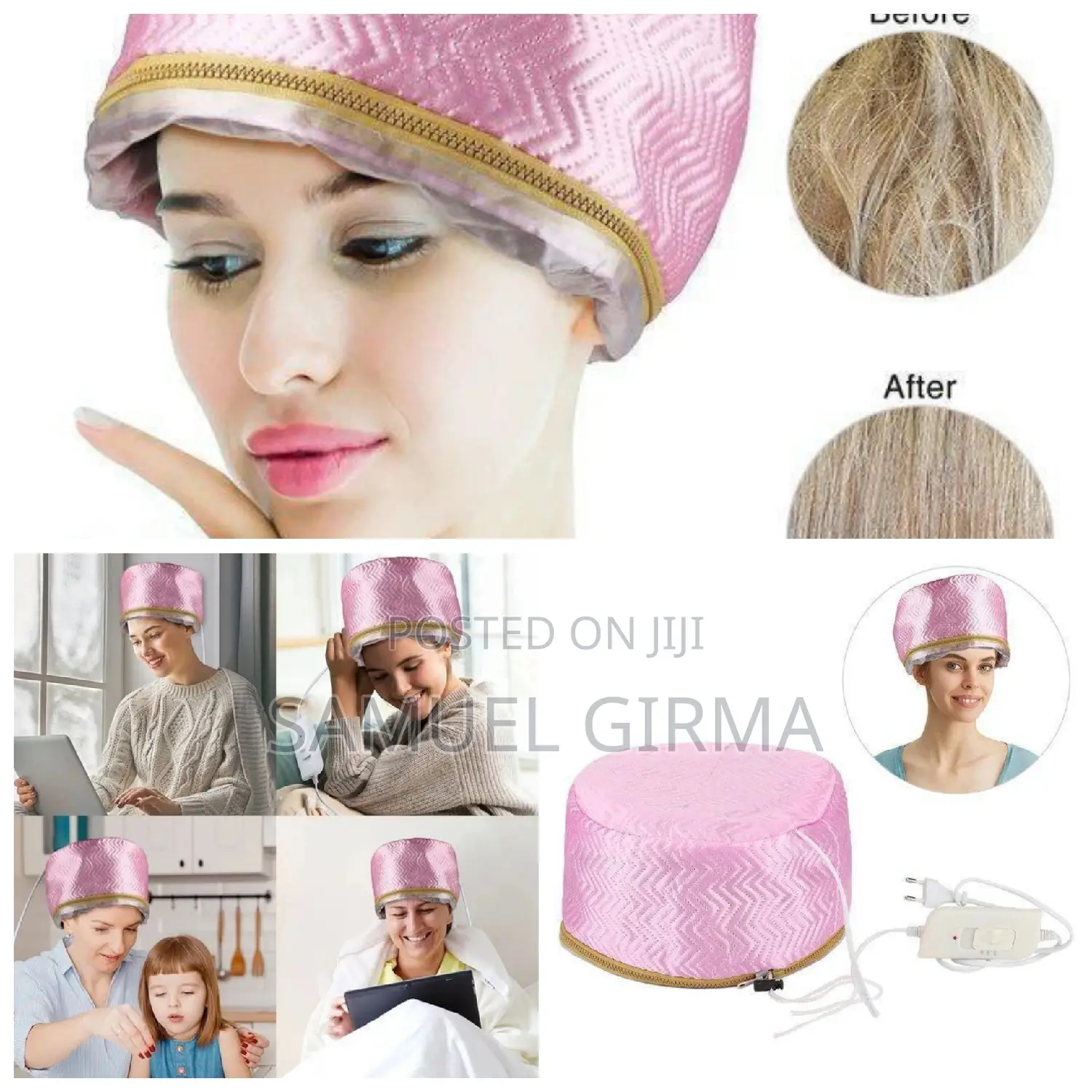  Electric Hair Steamer Cap 
  High Quality 
