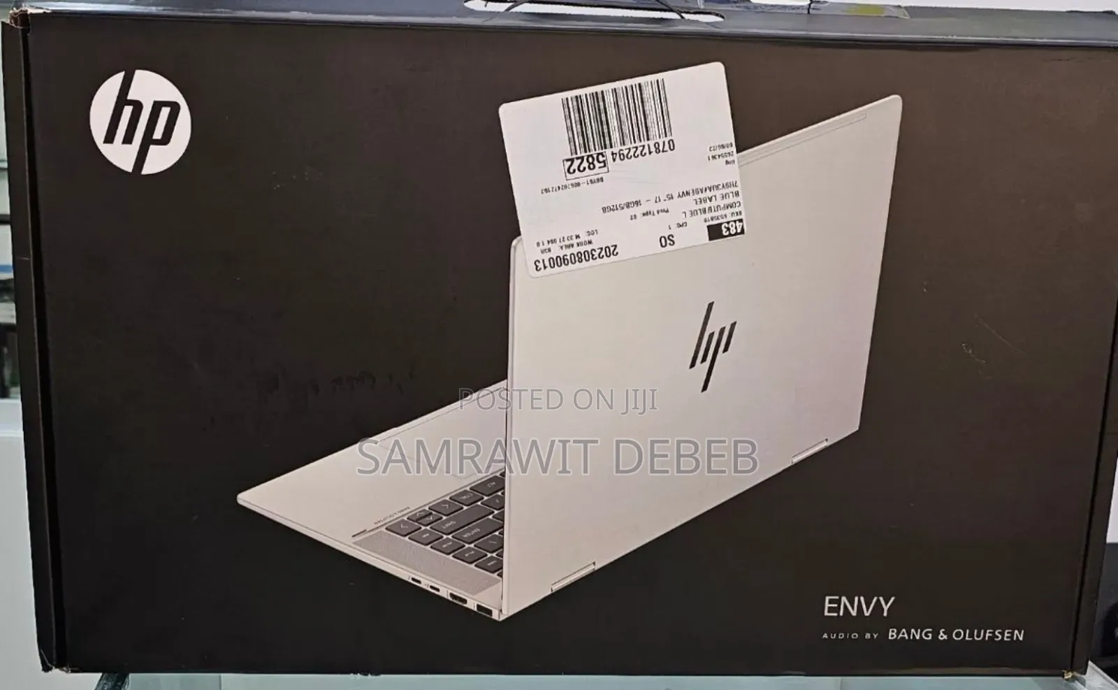 New Laptop HP Envy X360 16GB Intel Core I7 SSD 512GB