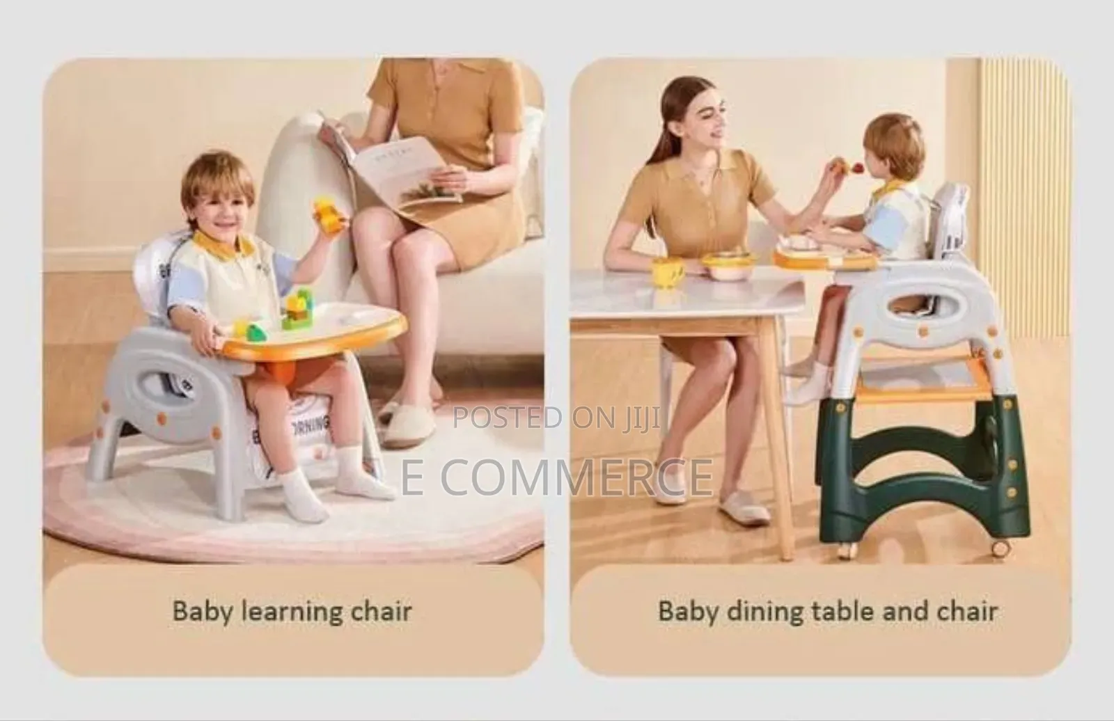 6 in 1 Baby High Chair and Studing Table