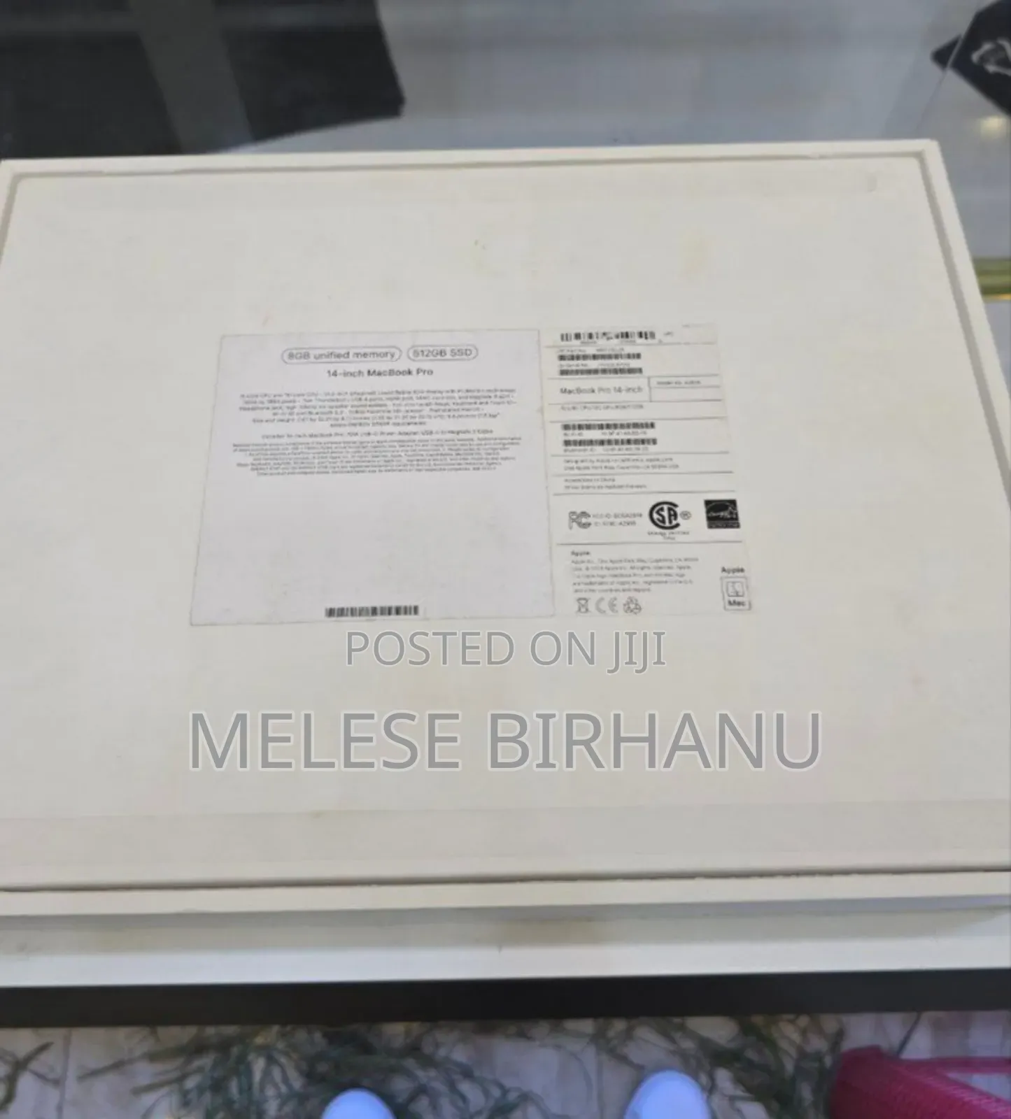 New Apple MacBook Pro 2023 M3 14-Inch 8GB Apple M3 Pro SSD 512GB