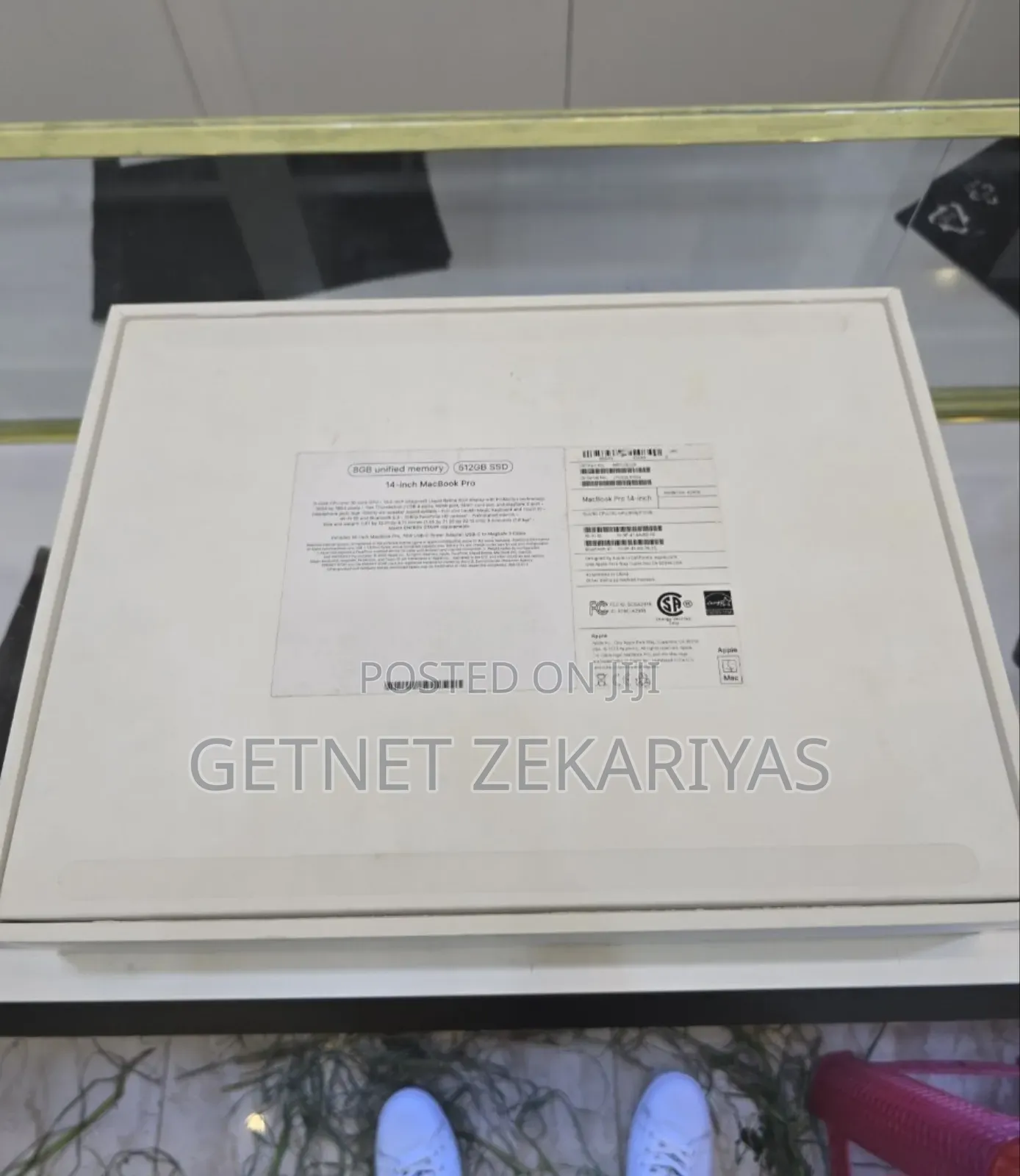 New Laptop Apple MacBook Pro 2023 M3 14-Inch 8GB Apple M3 SSD 512GB