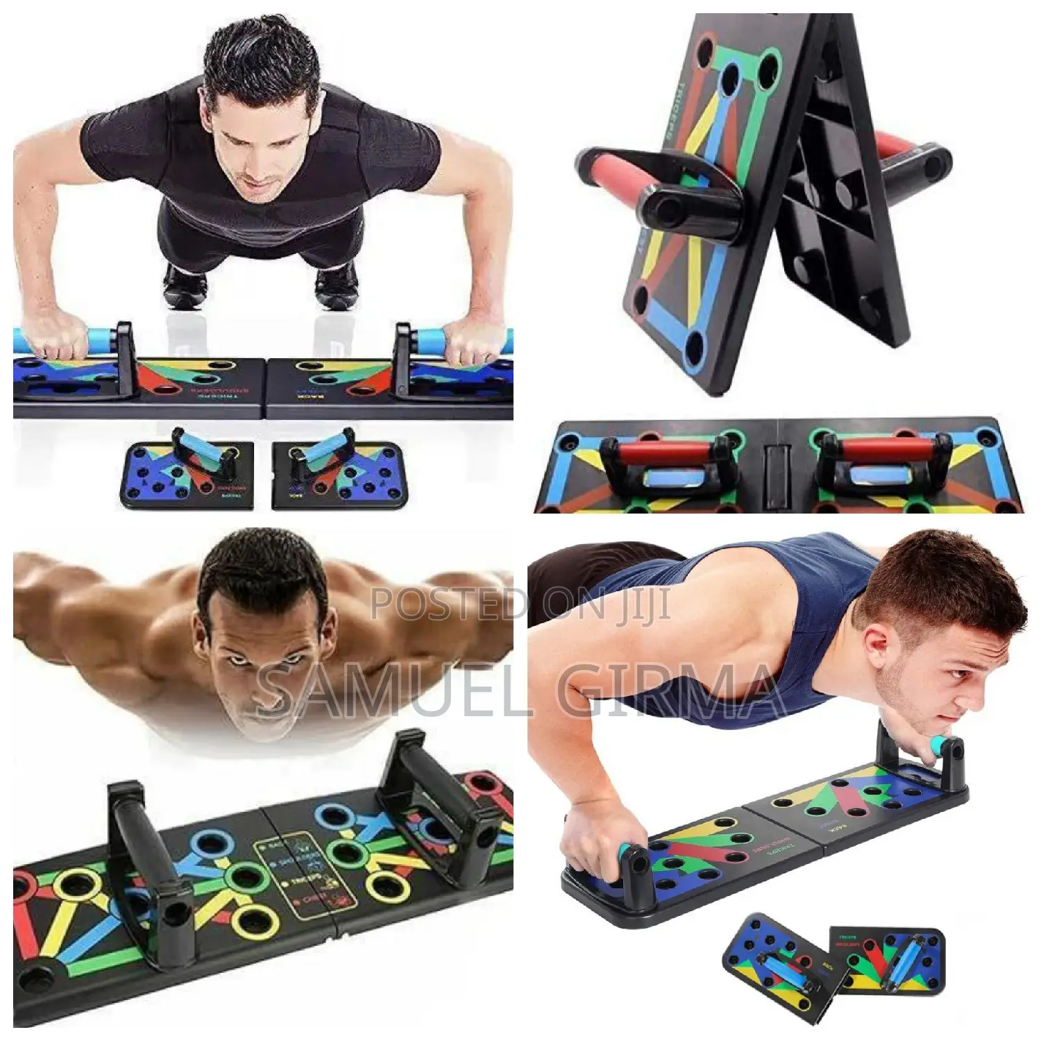 ተጣጣፊ ፑሽ አፕ መሳሪያ
 Foldable Push Up Board