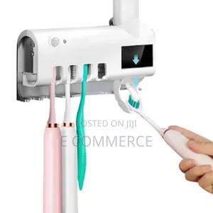 Multi Functional Toothbrush Sterilizer Dispenser