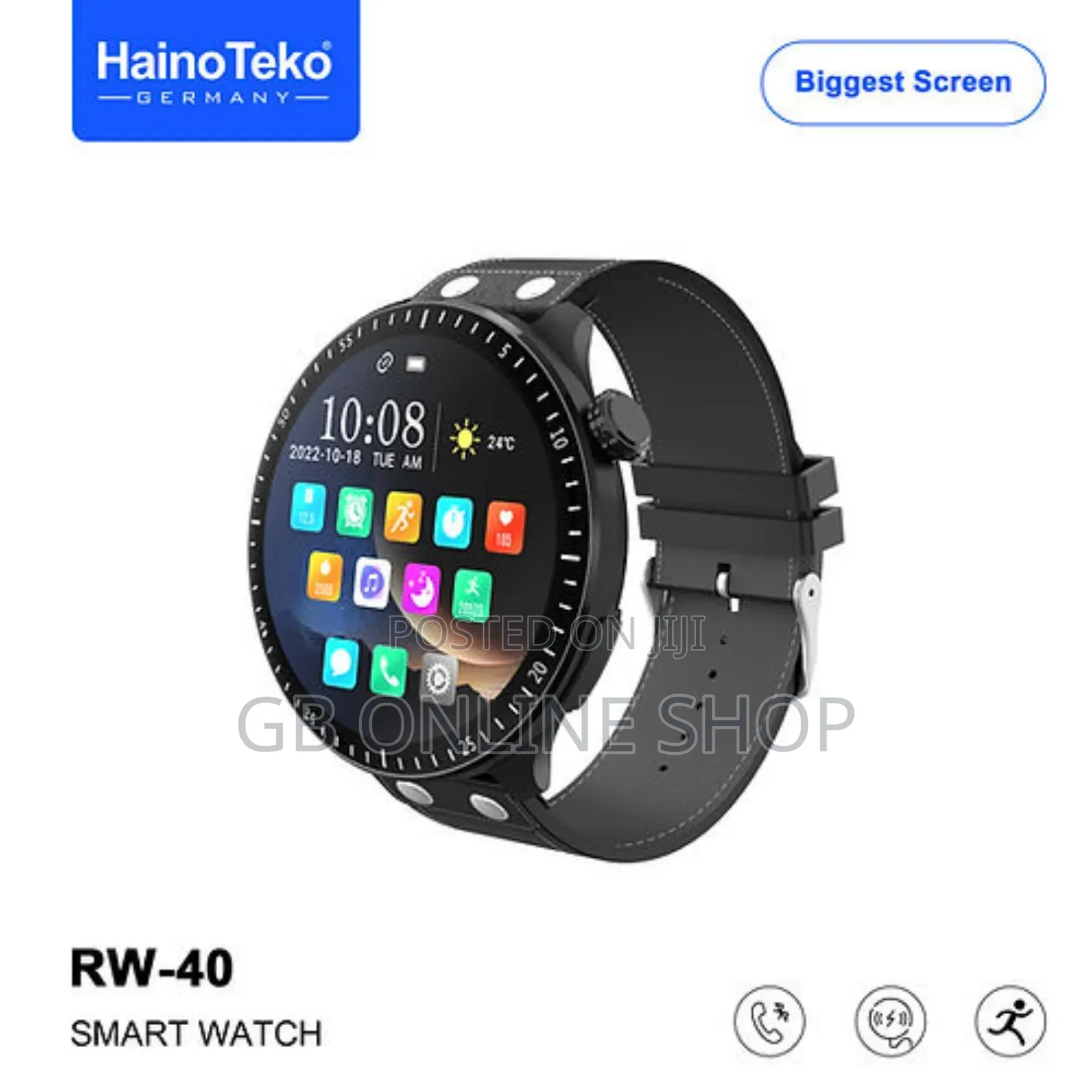 Haino Teko Germany Rw-40 Full Screen Smart Watch