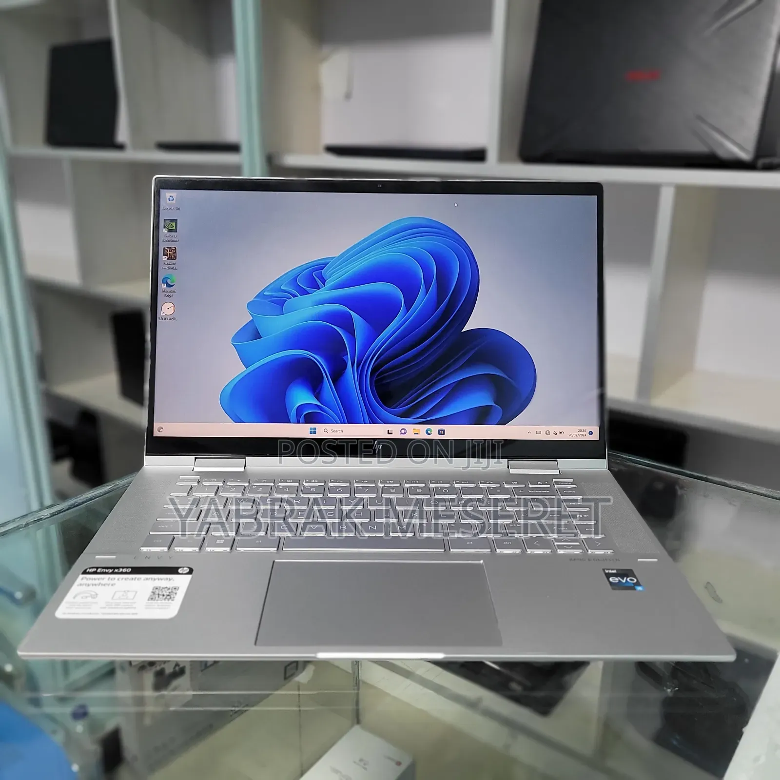 New Laptop HP Envy X360 18GB Intel Core I5 SSD 512GB