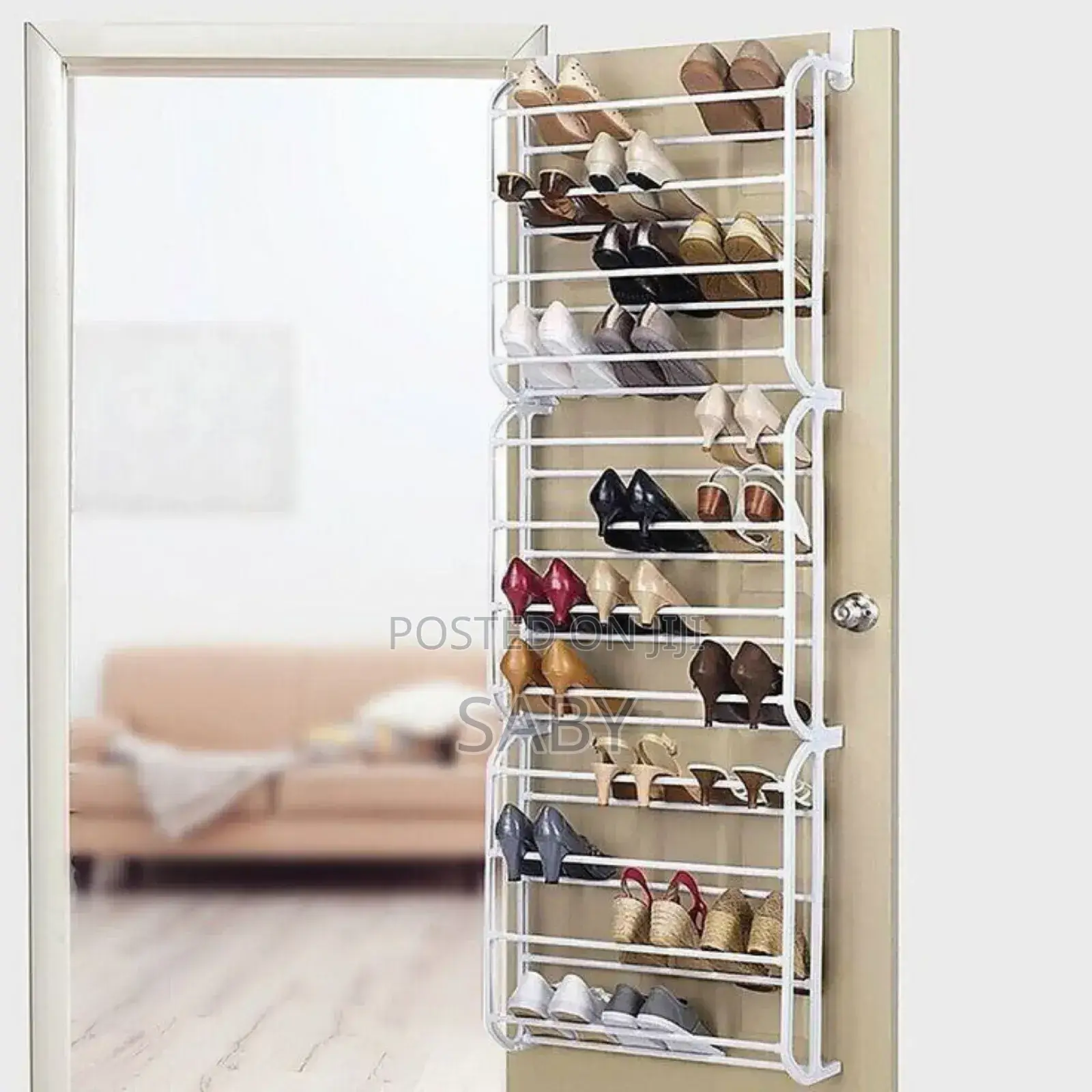 36 Pairs Over The Door Shoe Rack