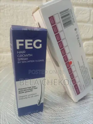 Photo - Feg Hair Growth 14 Day Change With Derma Roller System