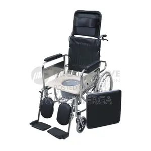 Toilet Wheelchair Fidelis Healthcare Foldable/Lightweight