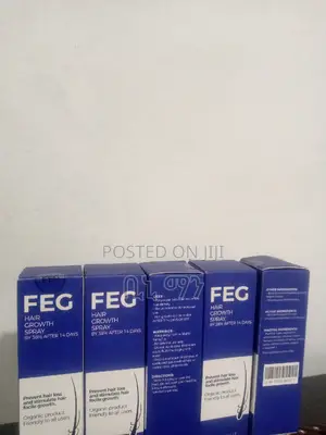 Photo - FEG Organic Hair Oil Spray.