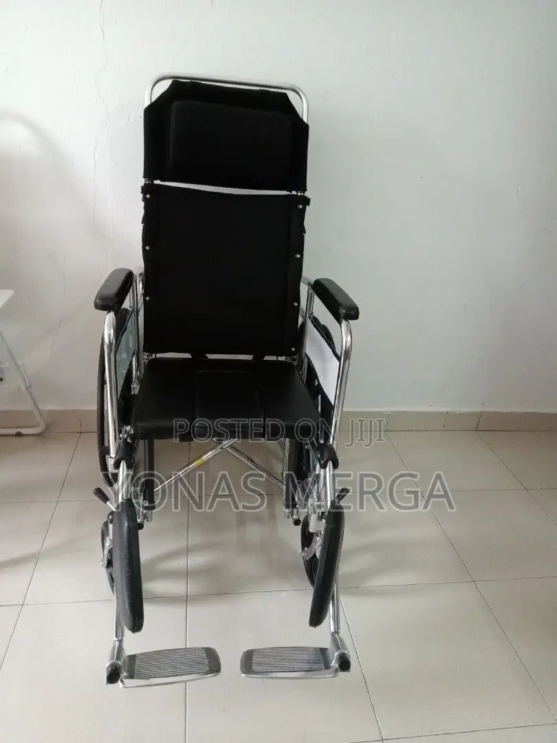 Reclining Wheelchair With Commode/Duty W/Aluminum/Easy Load