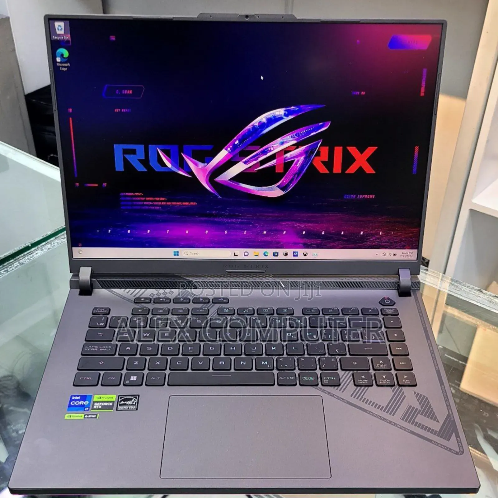 New Laptop Asus ROG Strix G16 G614 16GB Intel Core I7 SSD 512GB