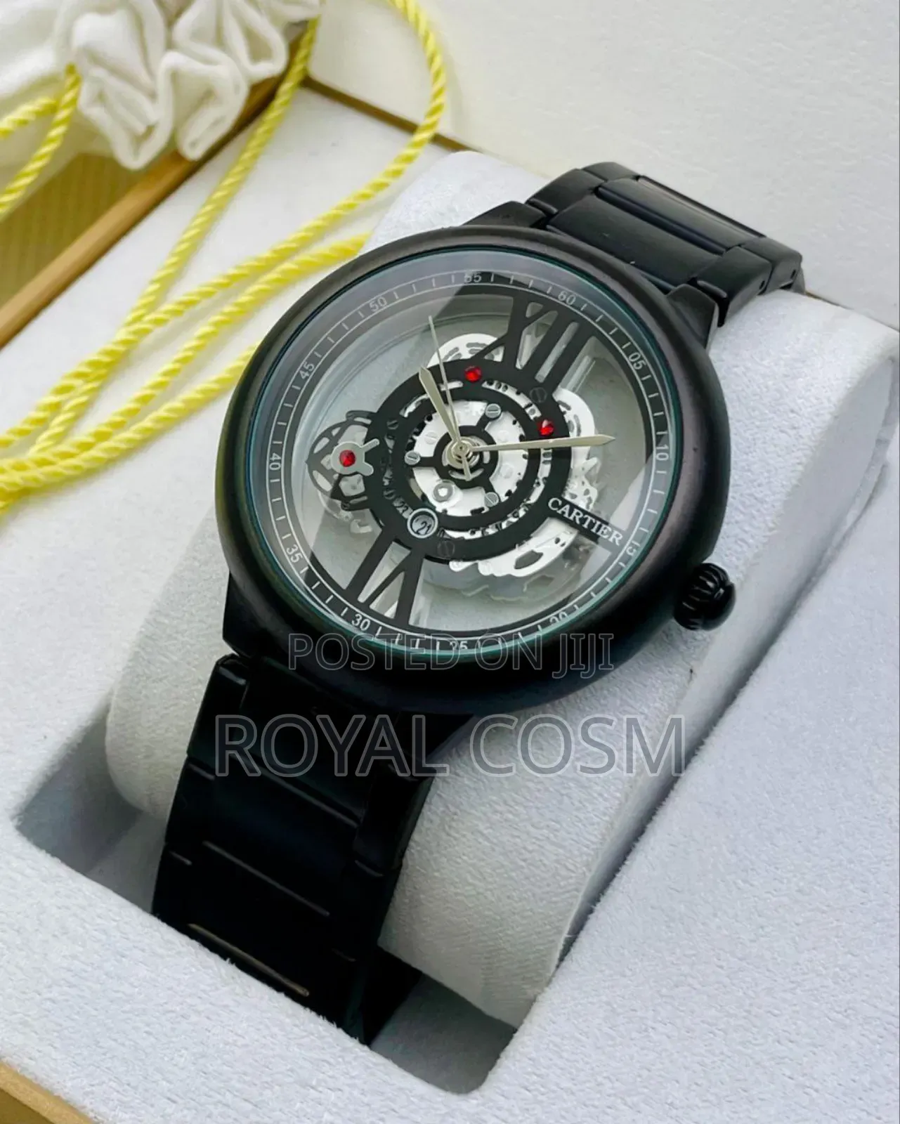 Cartier Skeleton Watch for Men