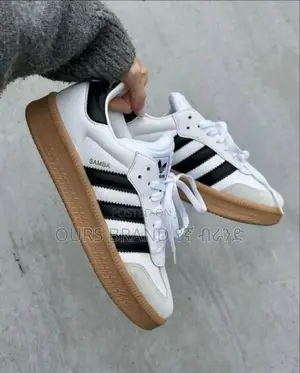 Photo - Adidas Samba XLG 'White Black Gum' High Master Quality Shoes