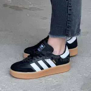 Photo - Adidas Samba XLG 'White Black Gum' High Master Quality Shoes