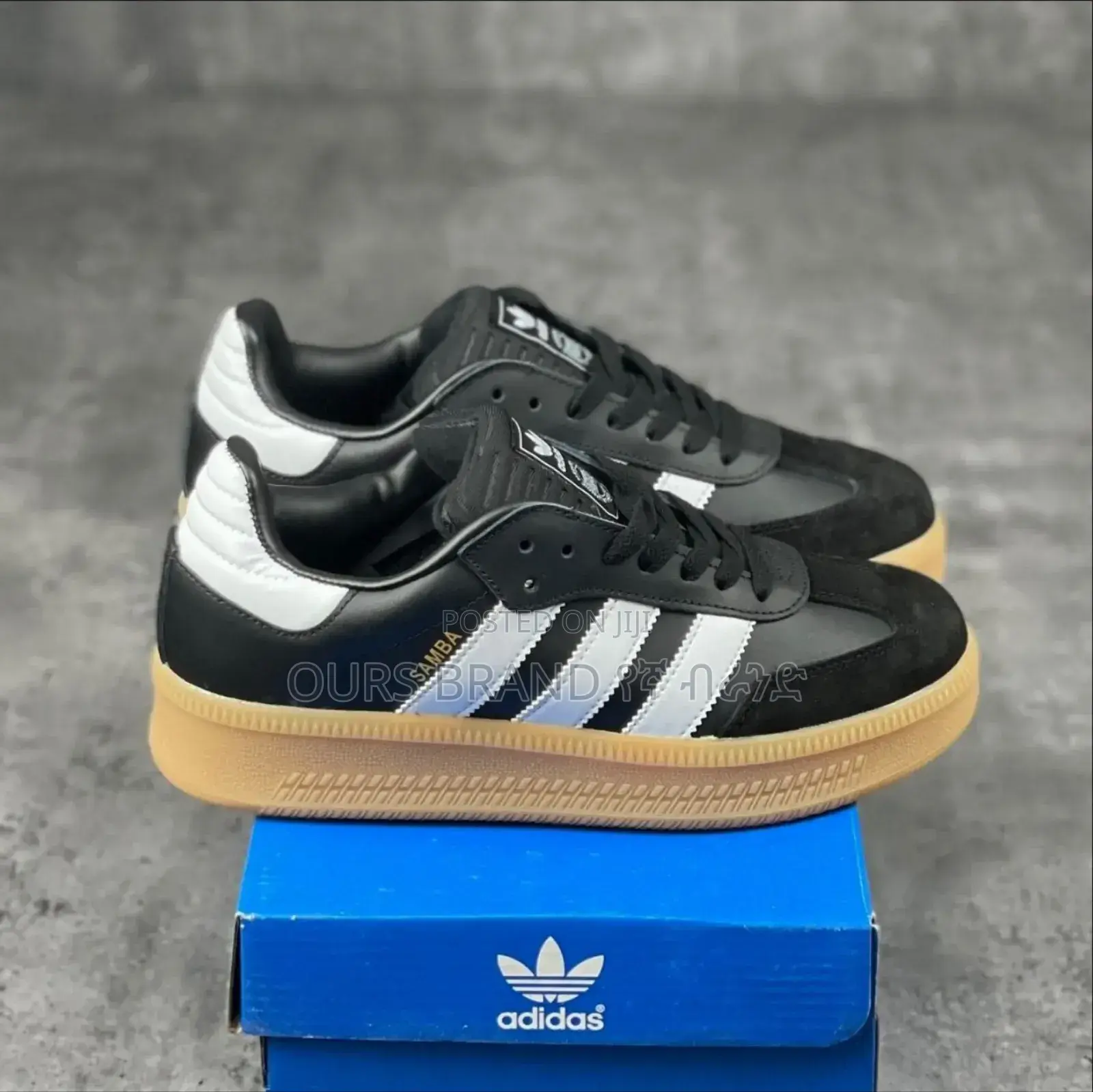 Adidas Samba XLG 'White Black Gum' High Master Quality Shoes