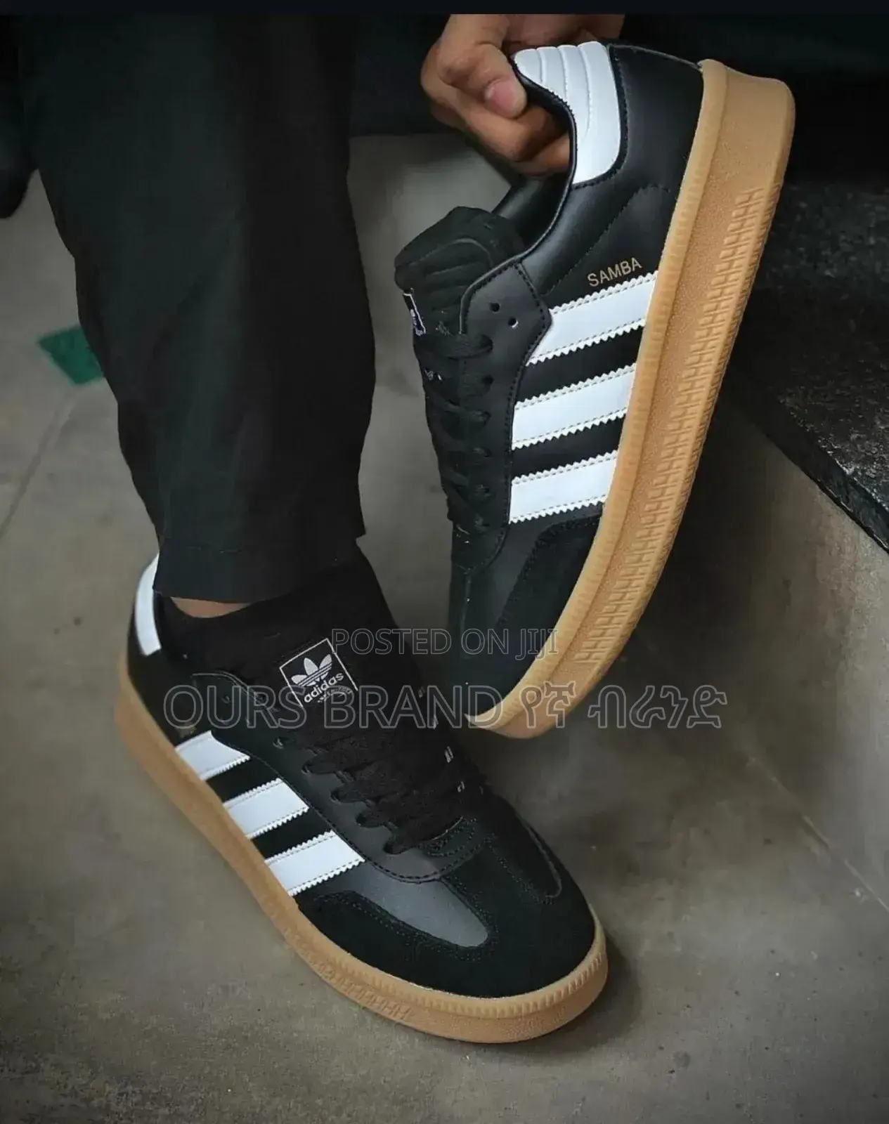 Adidas Samba XLG 'White Black Gum' High Master Quality Shoes