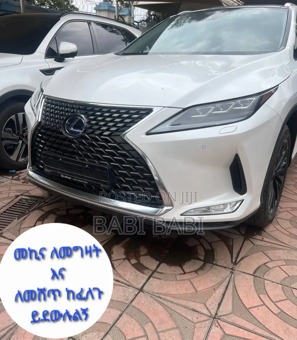 New Lexus RX 450h 2022 White