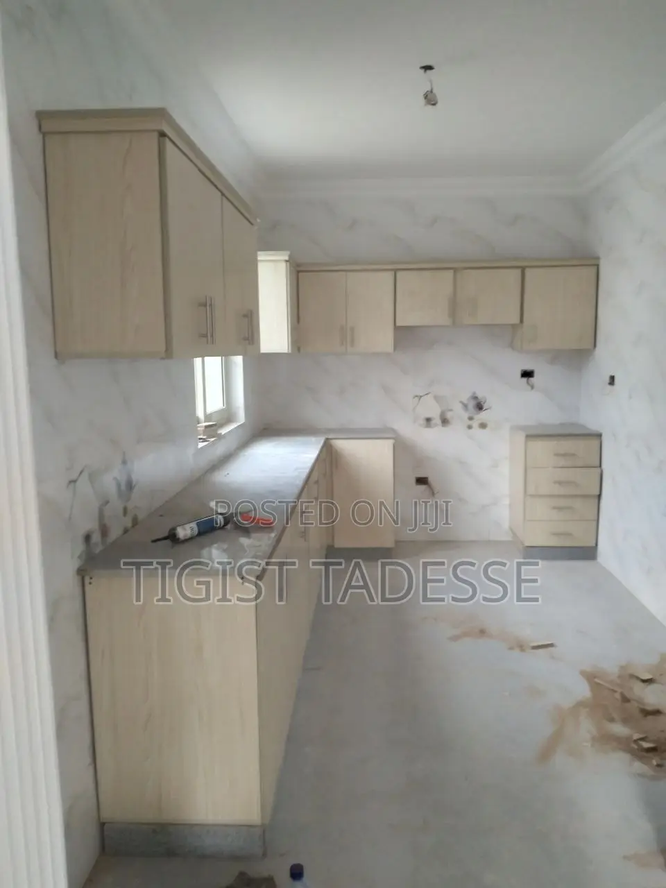 Kitchen Cabinet አንደቤትዎ ፅድት አድርገን እንሰራለን