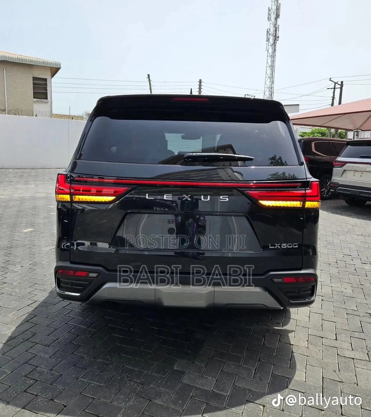 New Lexus LX 2024 Black
