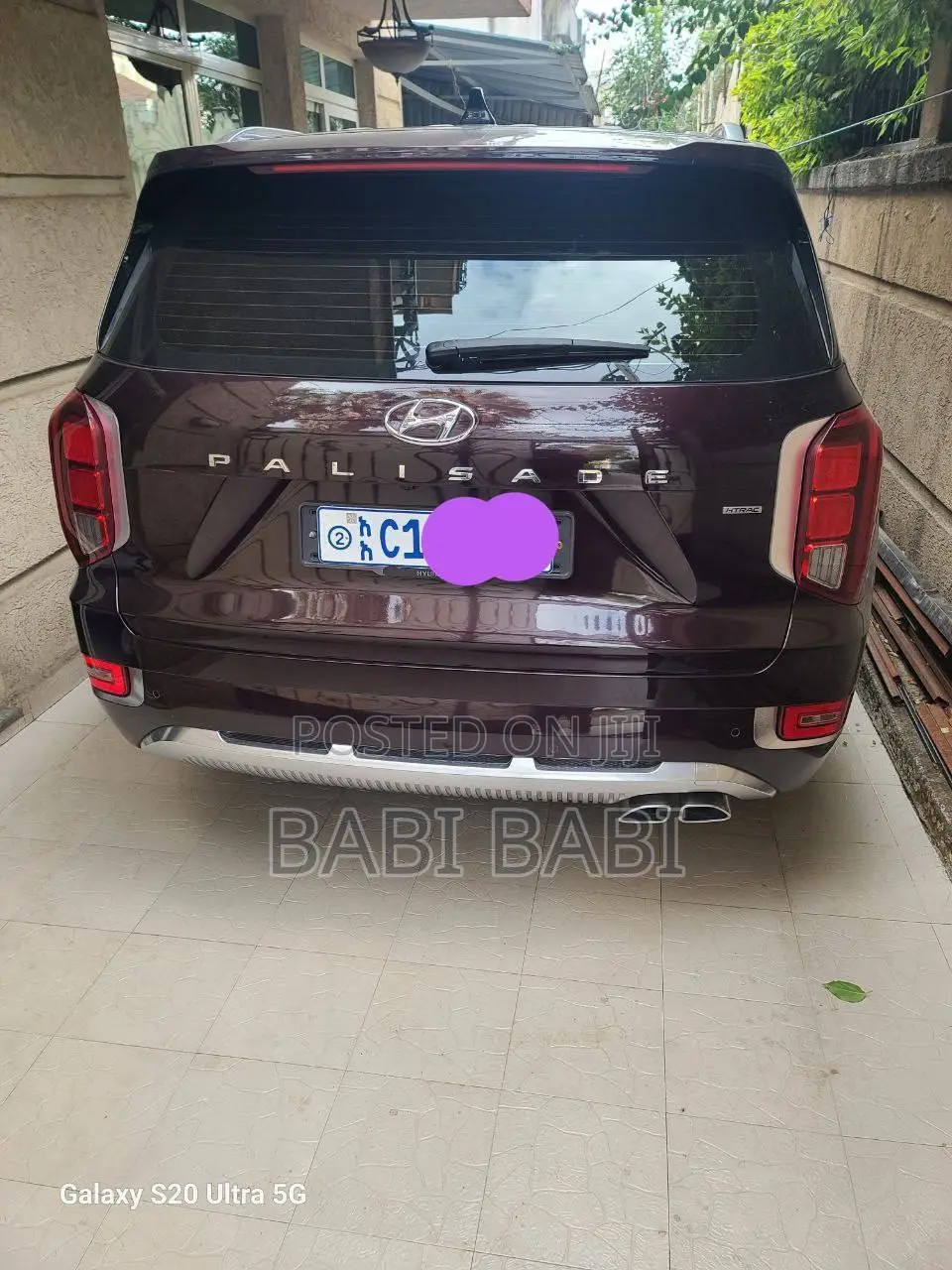 Hyundai Palisade 2022 Burgundy