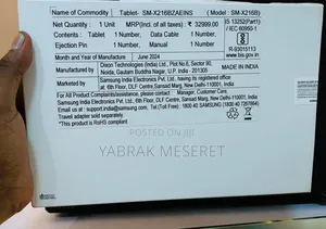 New Samsung Galaxy Tab A9 64 GB Black