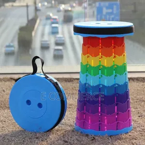 Photo - Portable Travel Retractable Stool
 High