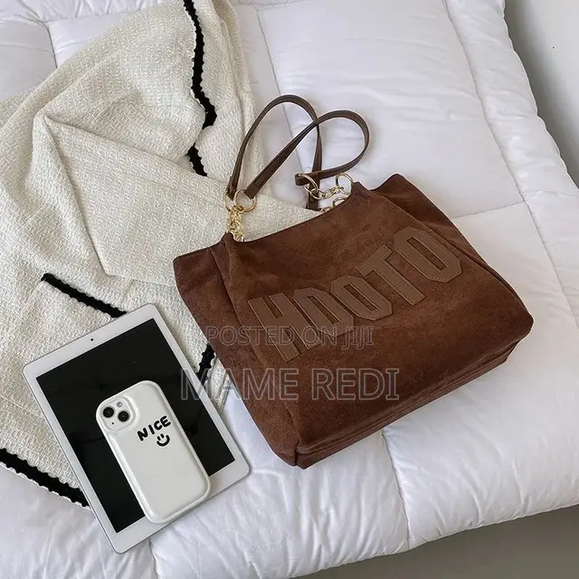 Beautiful Hooto Suede Tote Bag