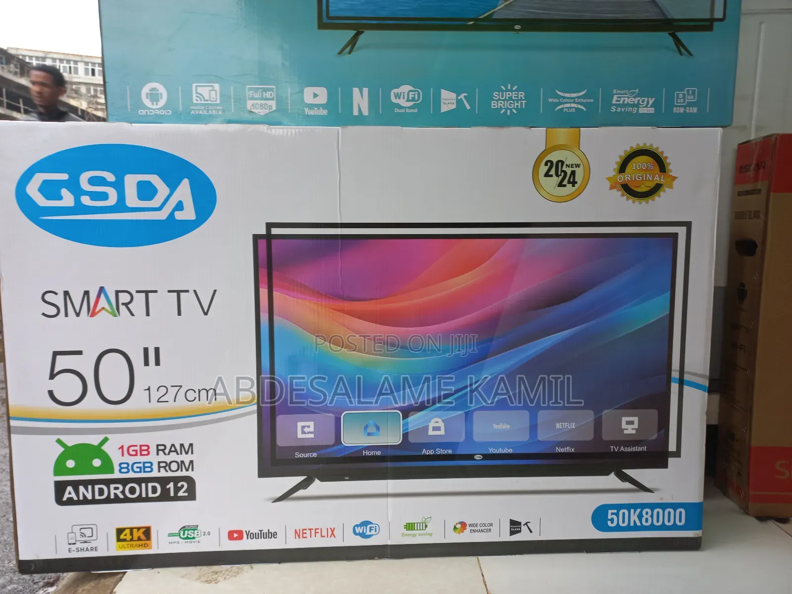 Gsda Smart Android TV 50 Inch
