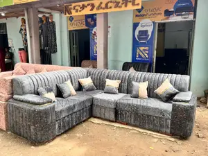 Photo - ሶፋ(l-Shape)Made of ማለዳ HD#1 Sponge Qlty Wood Materal