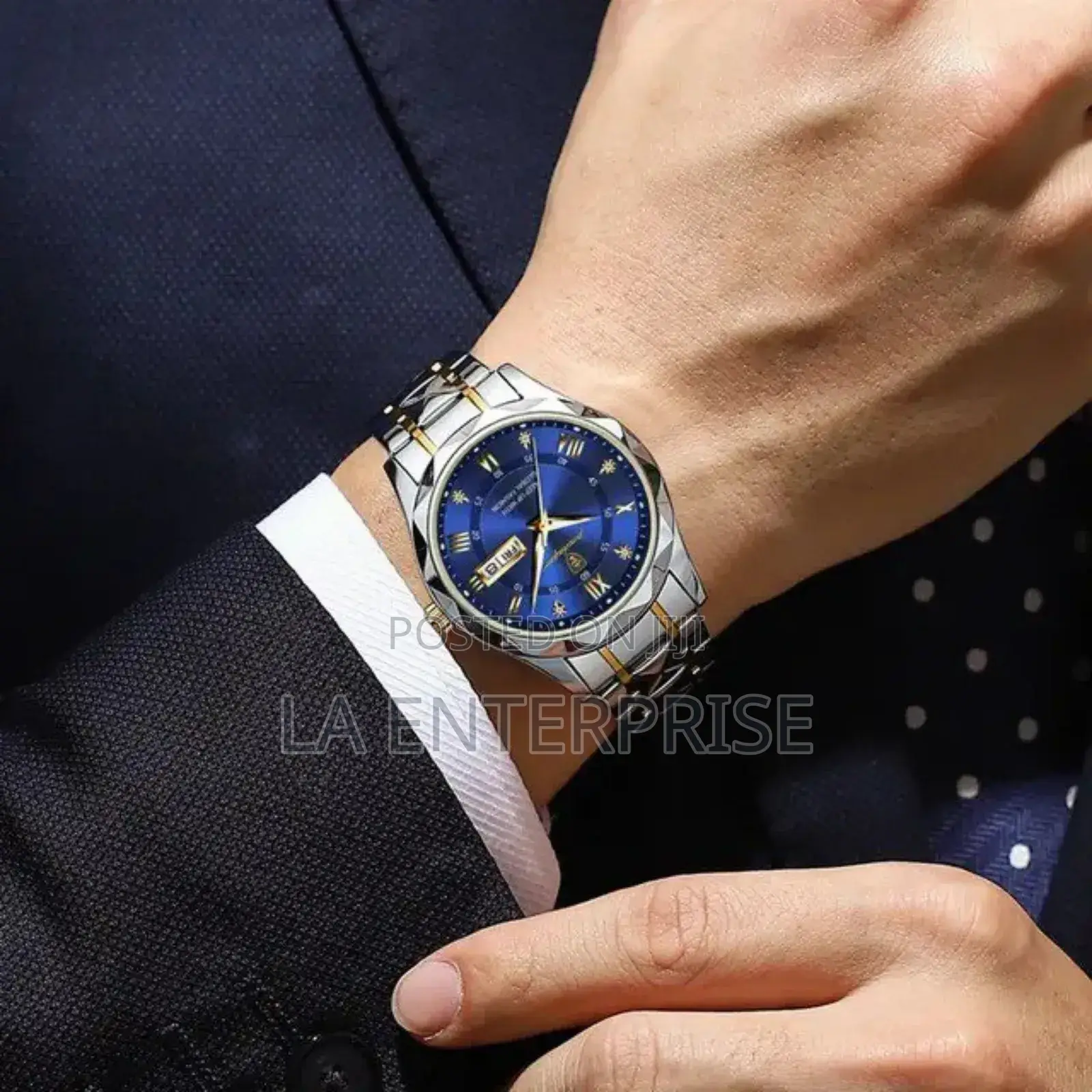 POEDAGAR Luxury Men's Watch