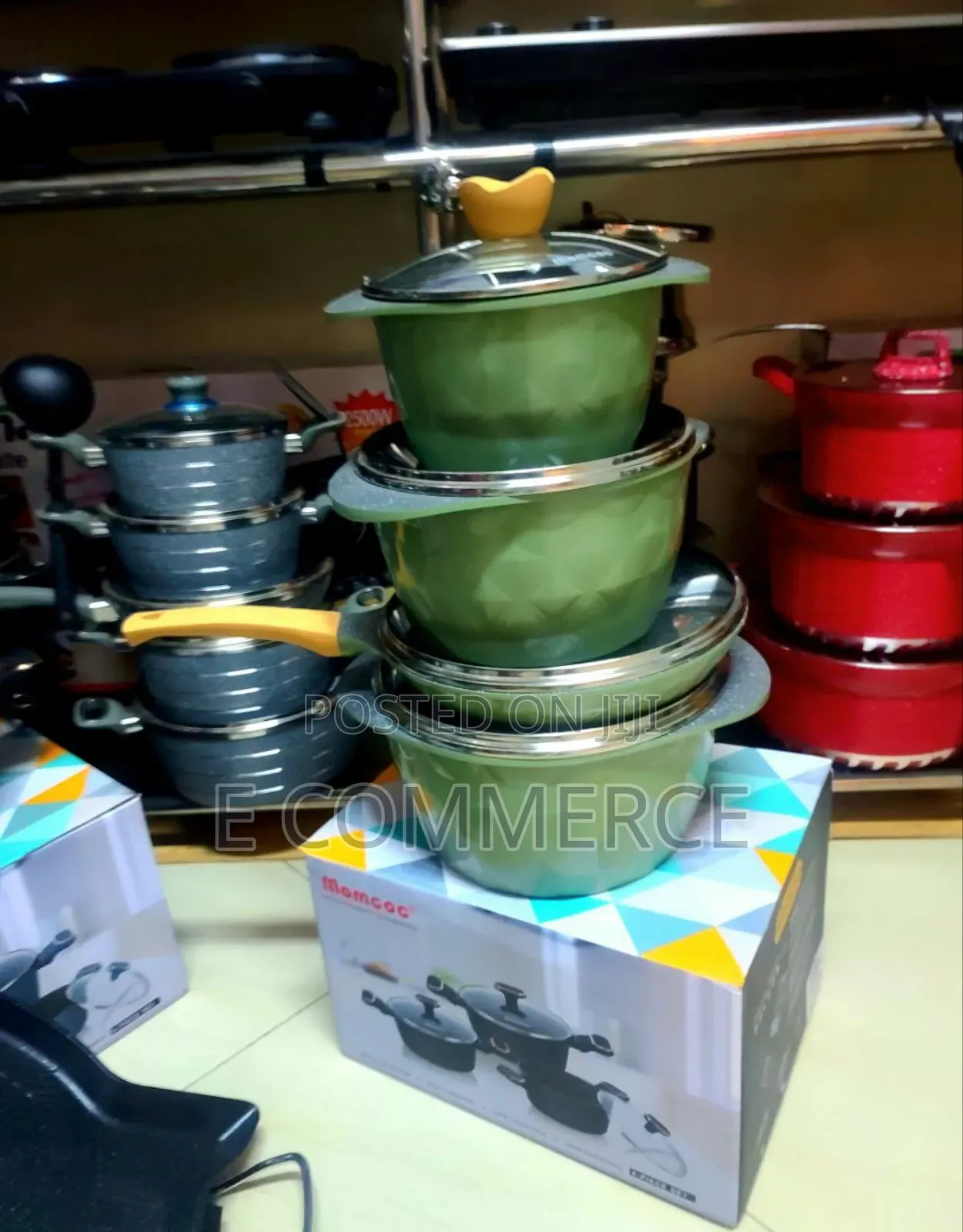 Momcoc Marble Cookware Set