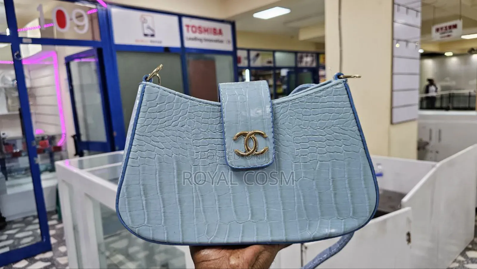 Chanel Crock Exterior Shoulder Bags