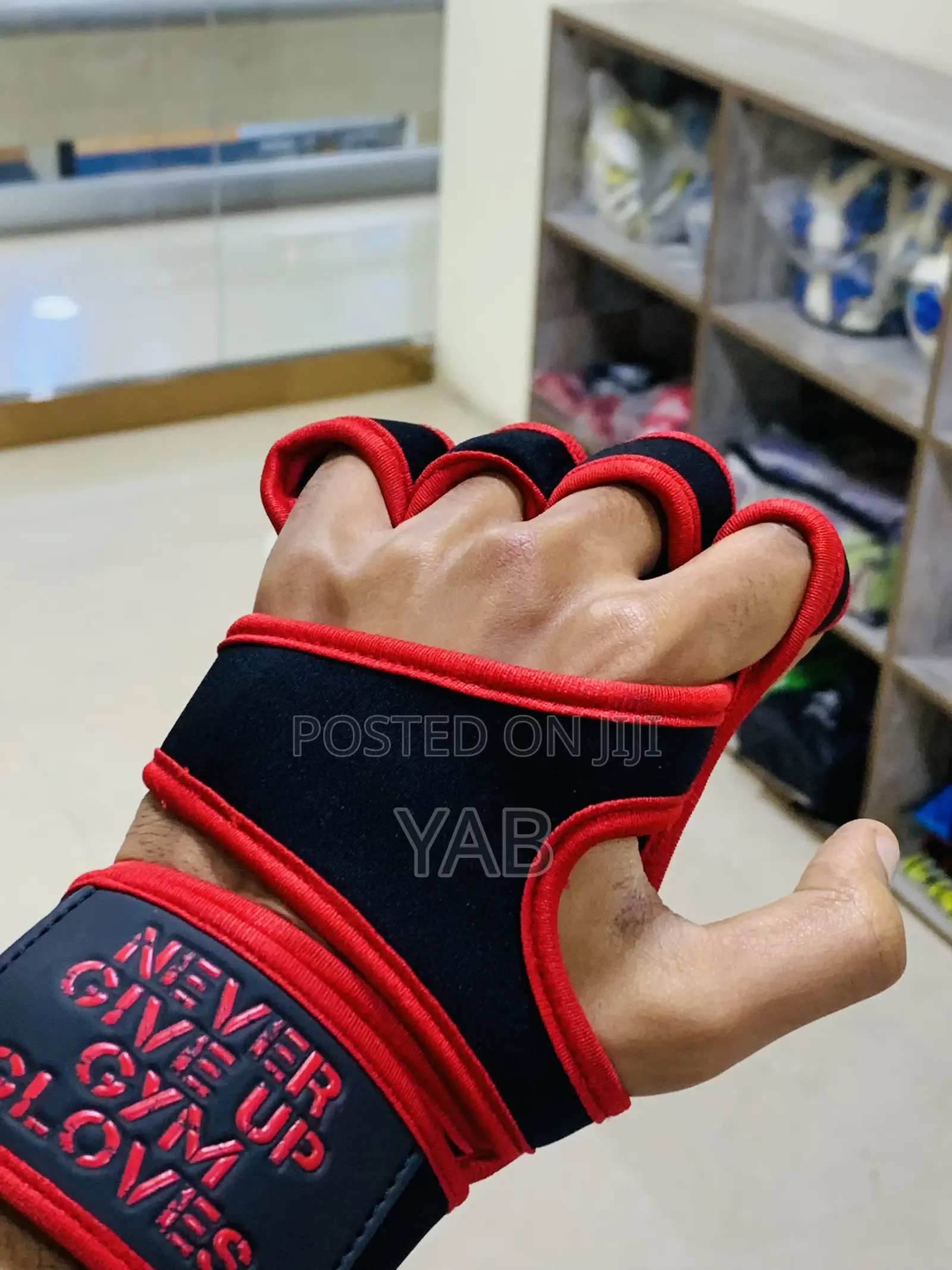 Wrist Wrap Gym-Gloves