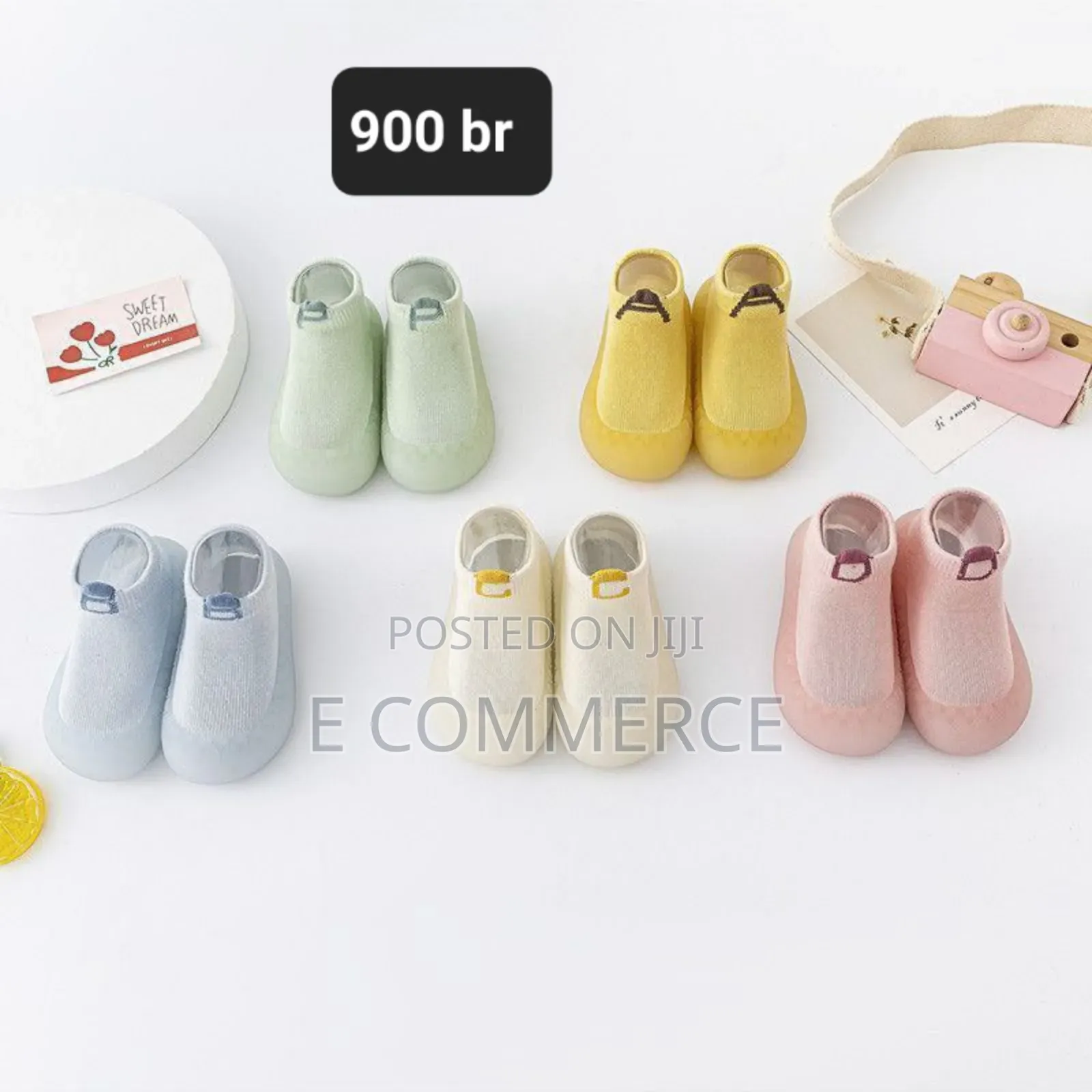 Baby Soft Sole Sock Shoes