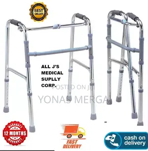 Photo - Folding Walker With Wheels An Adult Walker That Easily