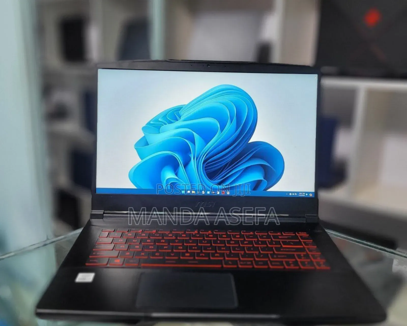 New Laptop MSI Katana GF66 16GB Intel Core I7 SSD 512GB