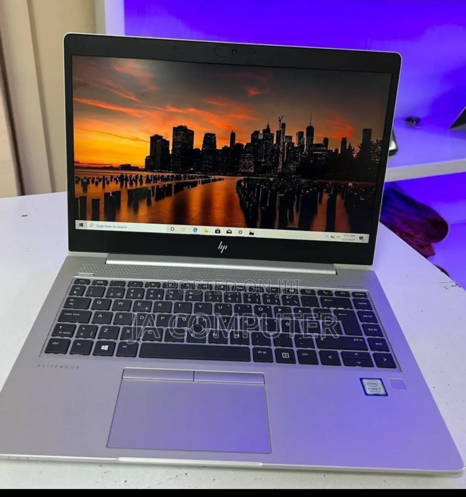 New Laptop HP EliteBook 840 G6 16GB Intel Core I7 HDD+SSD 512GB