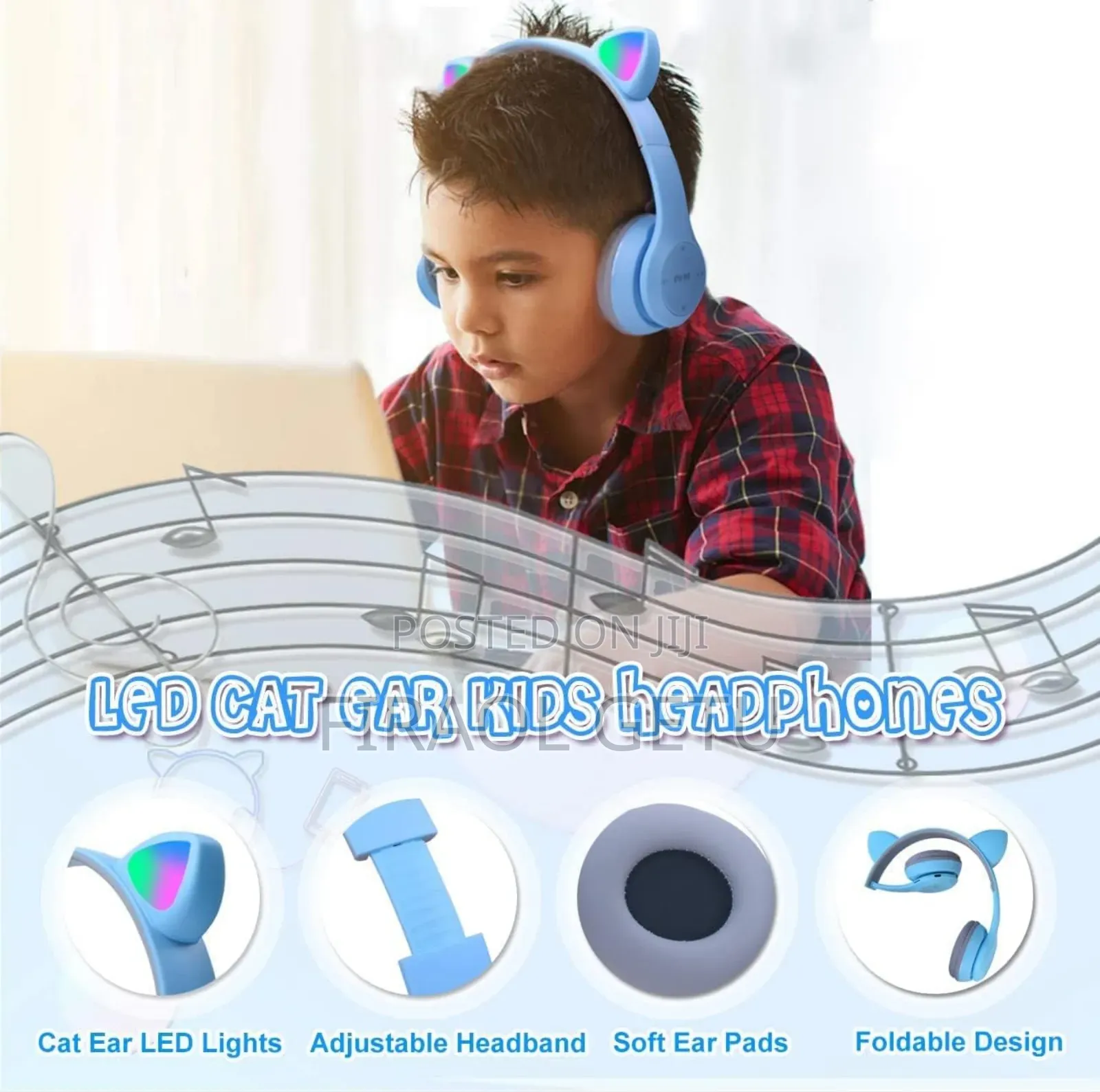 Cute Cat Wireless Headphone